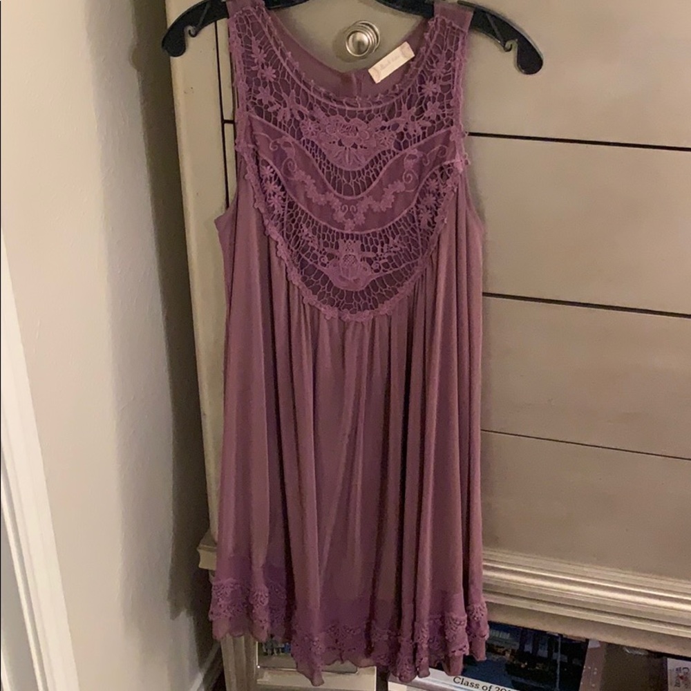 Purple dress